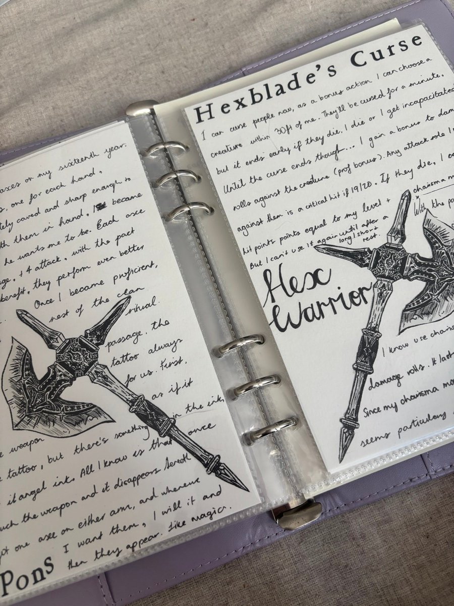 Dungeons and Dragons journal, photo 10