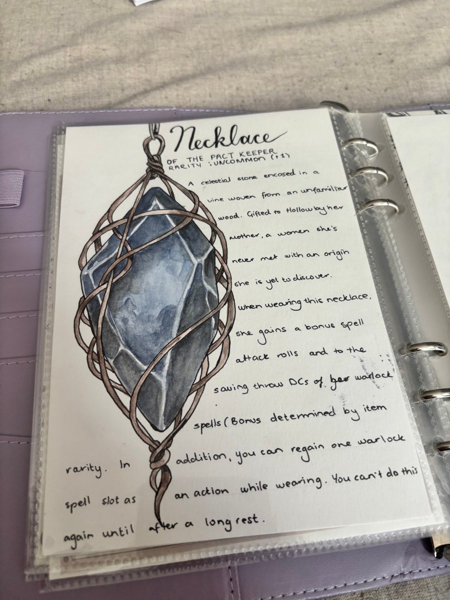 Dungeons and Dragons journal, photo 5
