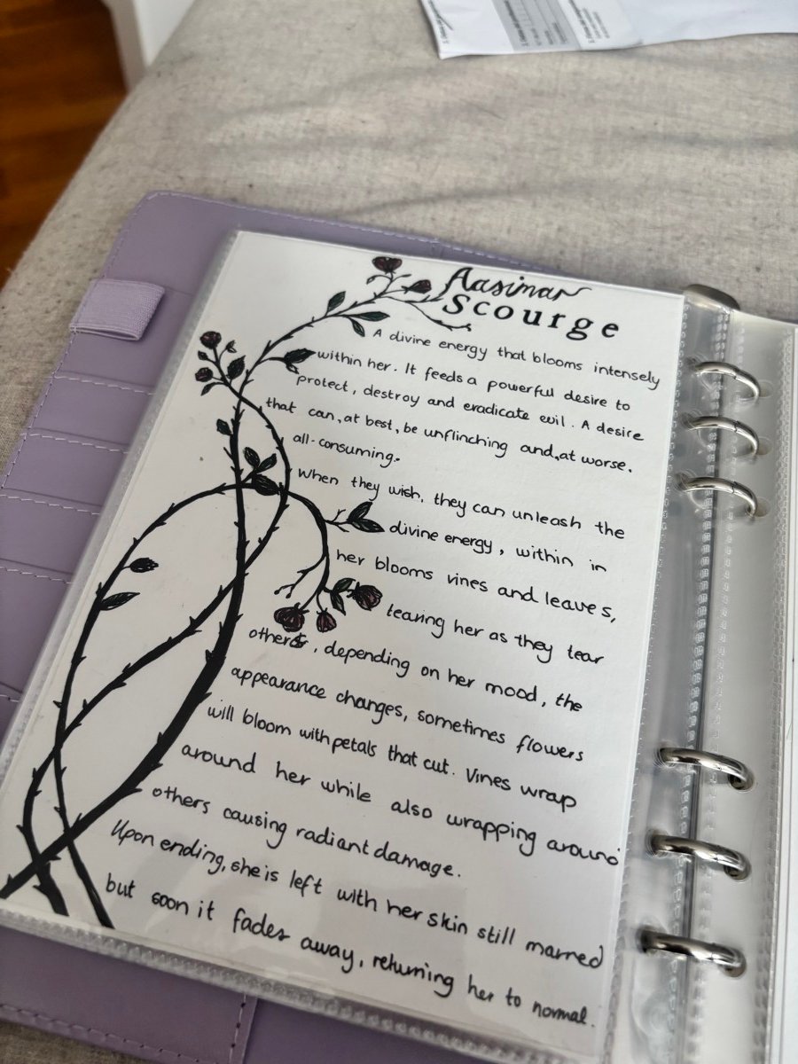 Dungeons and Dragons journal, photo 7
